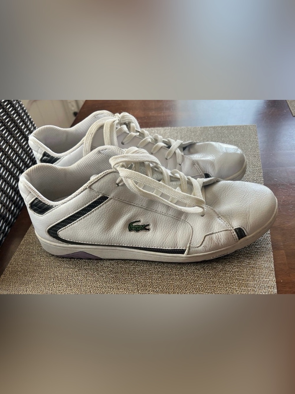 Lacoste Men’s White Sneakers